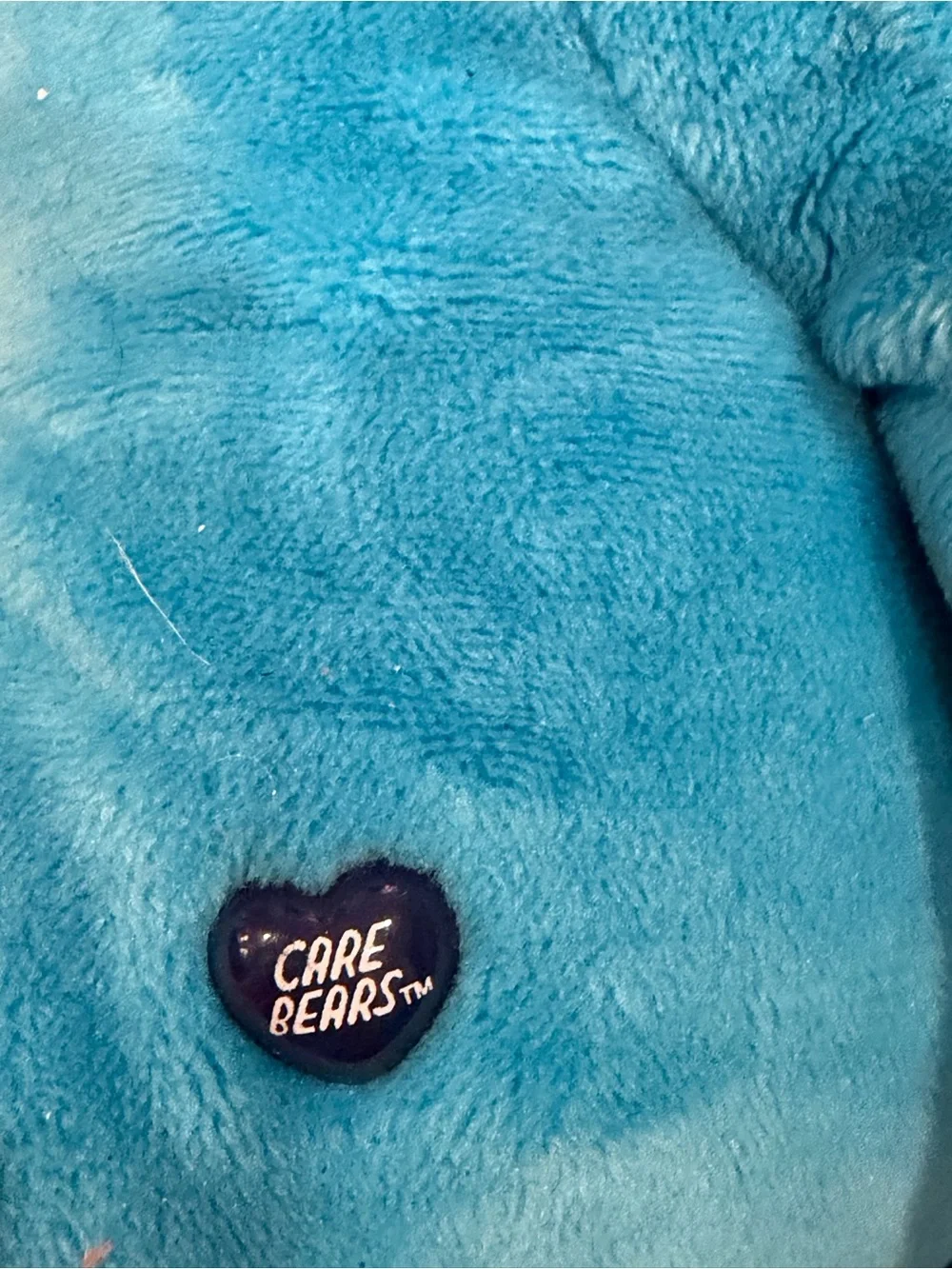 Care Bears Blue 'Caring for the Earth' Plush Bear with Navy Details